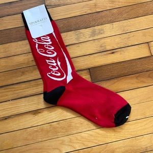 New with tags mens socks Coca Cola size 7-10